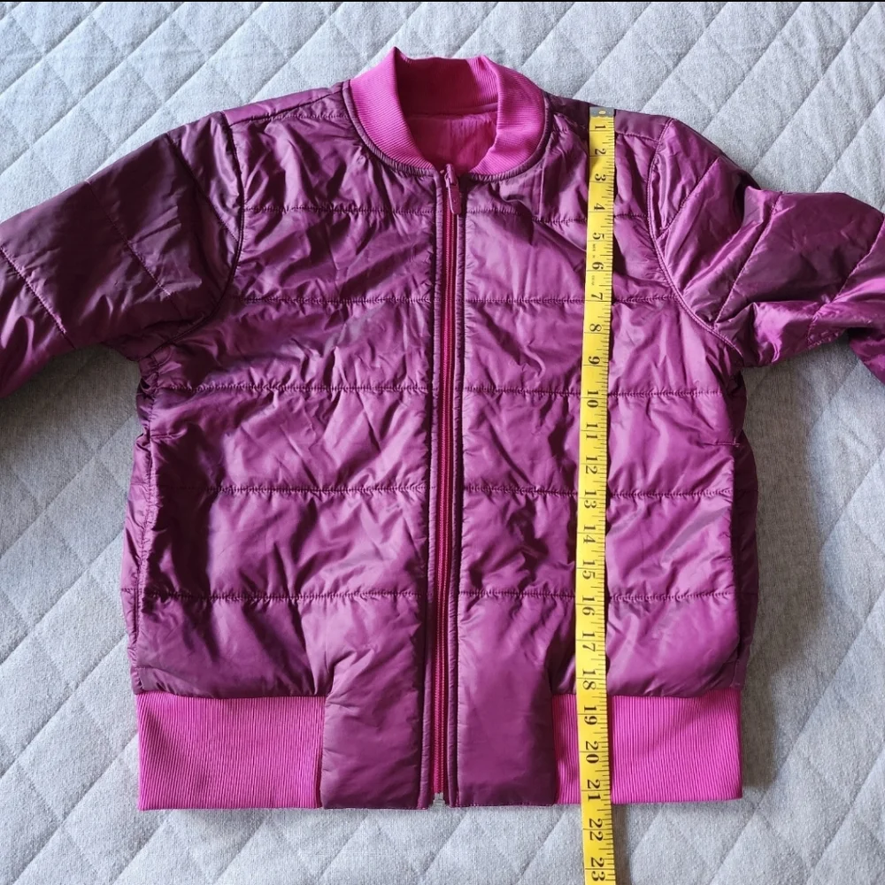 Lululemon Non-Stop Bomber Jacket Reversible‎ Size 4